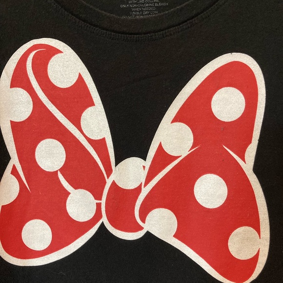 Minnie Mouse (Disney) Womens black t-shirt. - Picture 2 of 5